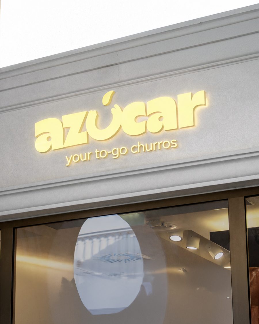Insegna retroilluminata azúcar