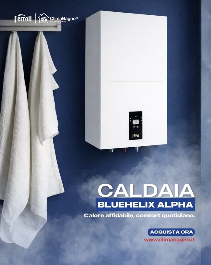 Ferroli · Caldaia BlueHelix Alpha
