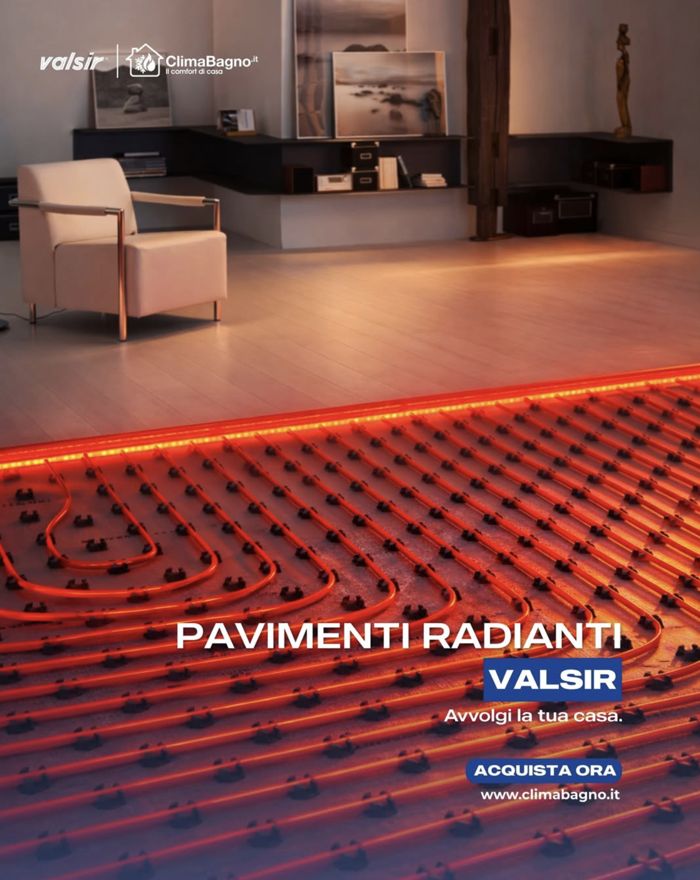 Valsir · Pavimenti radianti